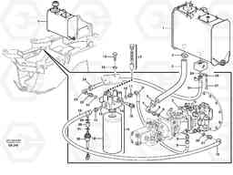 54724 Suction hose and filter L50D, Volvo Construction Equipment