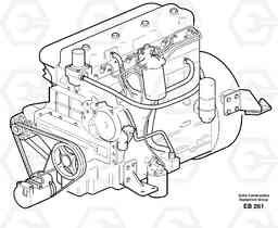 25389 Engine L50D, Volvo Construction Equipment