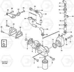 61808 Oil cooler L50D, Volvo Construction Equipment