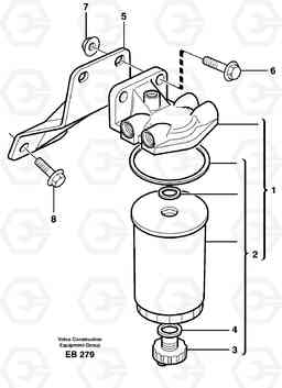 28413 Fuel filter L50D, Volvo Construction Equipment