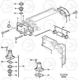 39965 Thermostathousing with fitting parts L50D, Volvo Construction Equipment