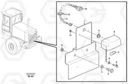 16703 License plate lamp L50E BRAZIL, S/N 71001 -, Volvo Construction Equipment