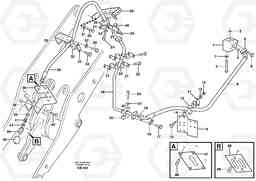 48387 Hydraulic system, return line L50E BRAZIL, S/N 71001 -, Volvo Construction Equipment