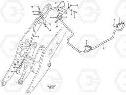 80598 Hydraulic system, return line L50E BRAZIL, S/N 71001 -, Volvo Construction Equipment