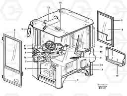 25274 Drivers cab L70D, Volvo Construction Equipment