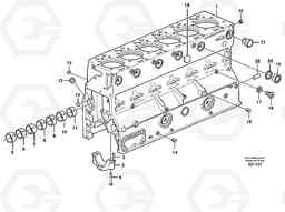 100730 Cylinder block L70D, Volvo Construction Equipment