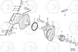 98563 Fan pump L70D, Volvo Construction Equipment