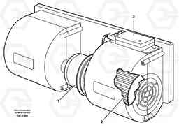 30008 Fan L70D, Volvo Construction Equipment