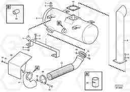 41652 Exhaust system L70D, Volvo Construction Equipment