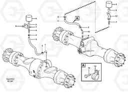 81381 Ventilation, Planet shafts. L70D, Volvo Construction Equipment