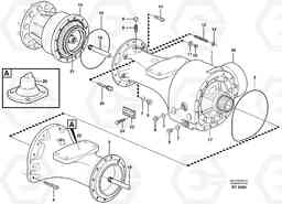 65653 Planetary axle, front L70C SER NO 13116-, SER NO BRAZIL 70007-, Volvo Construction Equipment