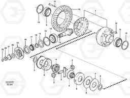 26645 Final drive, rear L70D, Volvo Construction Equipment