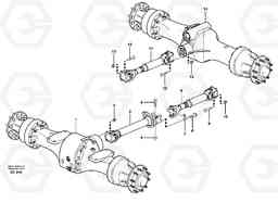 31259 Propeller shaft, mounting L70D, Volvo Construction Equipment