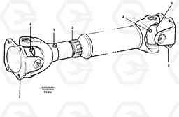 24543 Propeller shaft L70D, Volvo Construction Equipment