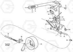 82778 Hand brake L70D, Volvo Construction Equipment