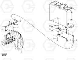 54728 Leak-off line, pump L70D, Volvo Construction Equipment