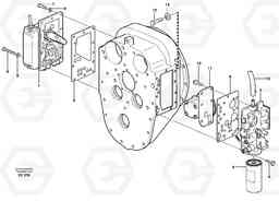 27594 Range selector valve, pressure limiting valve and pump. L70D, Volvo Construction Equipment