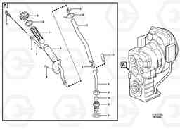 81312 Oil filler and dipstick L70D, Volvo Construction Equipment