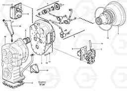 27592 Hydraulic transmission with fitting parts L70D, Volvo Construction Equipment