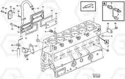 50085 Cylinder block L70D, Volvo Construction Equipment