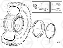 25272 Wheel L70D, Volvo Construction Equipment