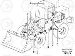 23193 Product identification plate L70D, Volvo Construction Equipment