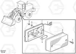 21470 Side marking lamp. L70D, Volvo Construction Equipment