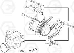 21017 Compressor for cooling agent R134a with fitting parts. L70D, Volvo Construction Equipment