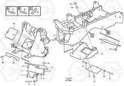 32541 Belly guard, front L70D, Volvo Construction Equipment