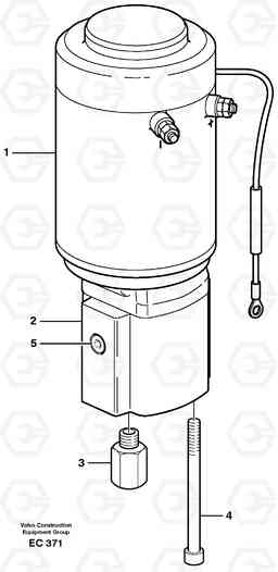 24557 Pump unit. L70D, Volvo Construction Equipment