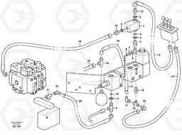 43070 Servo hydraulic: hydraulic lines L70D, Volvo Construction Equipment