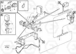 34482 Cable harness, boom suspension system. L70D, Volvo Construction Equipment