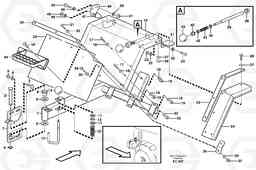 32558 Swing out rear mudguard L70D, Volvo Construction Equipment