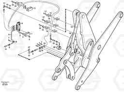 70135 Central lubrication with fitting parts. B3 L70D, Volvo Construction Equipment