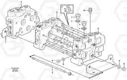 21745 Valve section with assembly parts L70D, Volvo Construction Equipment