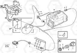 34487 Cable harness, hydraulic system: Heavy Duty L70D, Volvo Construction Equipment