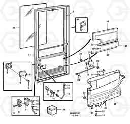 99262 Door L90D, Volvo Construction Equipment