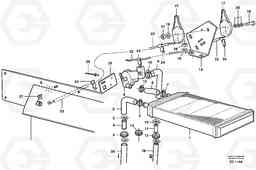 67473 Radiator and control L90D, Volvo Construction Equipment