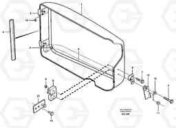 82306 Filter cover L90D, Volvo Construction Equipment