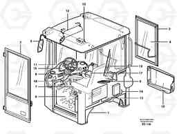 51034 Drivers cab L70E, Volvo Construction Equipment