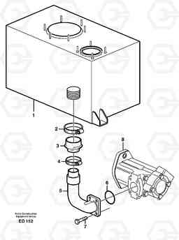 30191 Hydraulic system, suction line L90D, Volvo Construction Equipment