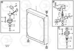 82064 Radiator with fitting parts L90D, Volvo Construction Equipment