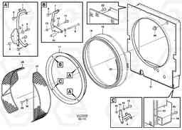 39460 Fan and fan shroud L90D, Volvo Construction Equipment