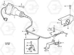 84206 Key turn engine stop L90D, Volvo Construction Equipment