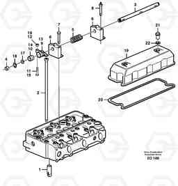 35098 Valve mechanism L90D, Volvo Construction Equipment