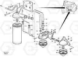 39455 Oil filter L90D, Volvo Construction Equipment