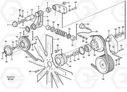 39462 Belt transmission L90D, Volvo Construction Equipment
