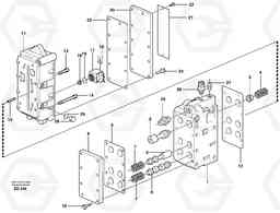 34695 Range selector valve L90D, Volvo Construction Equipment