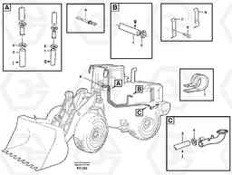 84916 Heating system L90D, Volvo Construction Equipment