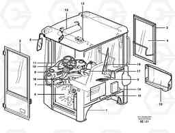 22378 Drivers cab L120D, Volvo Construction Equipment